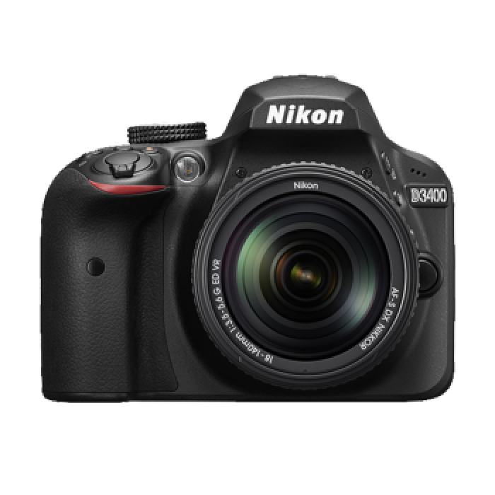 尼康（Nikon）D3400  18-140mm 入门单反相机 套机